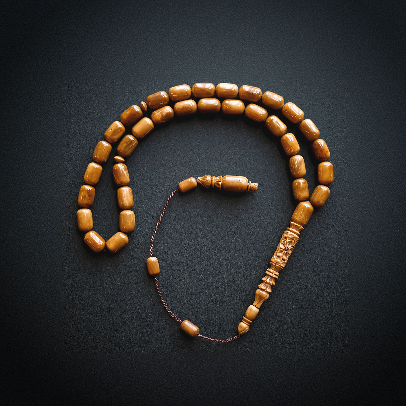 Özel İmameli Nakkaşlı Kuka Tesbih - WATD075