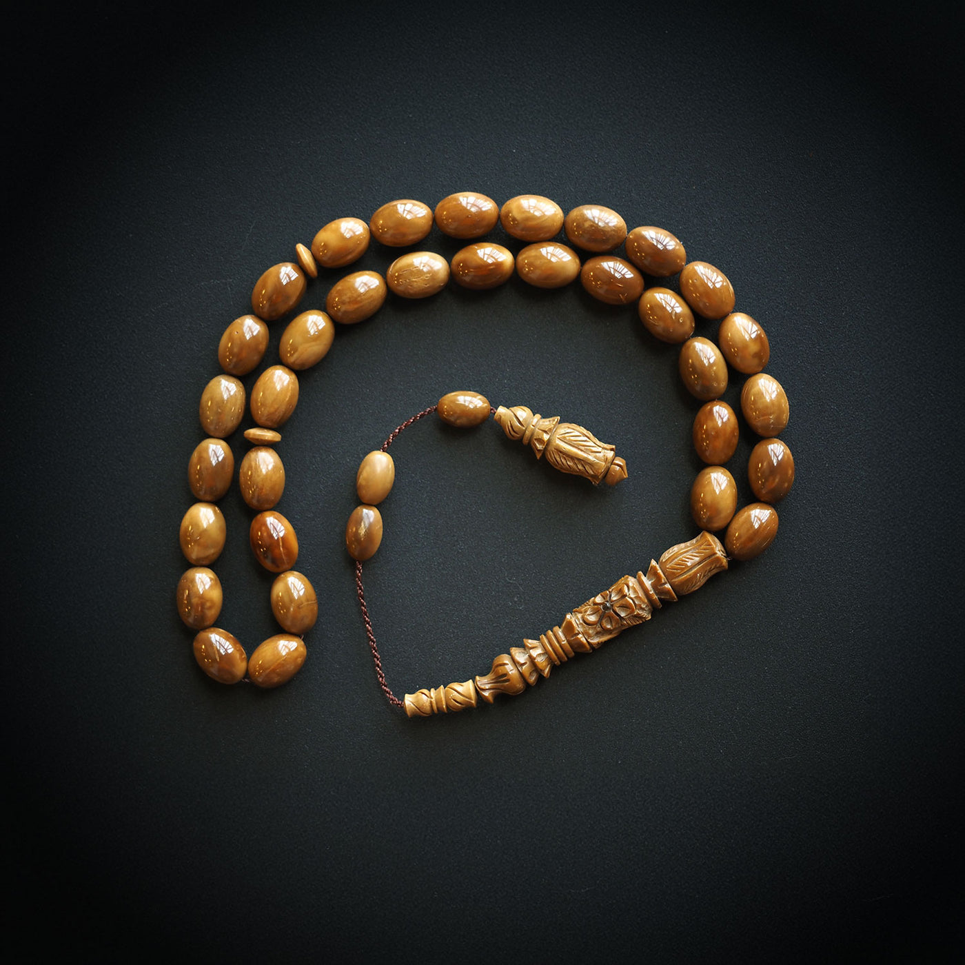 Özel İmameli Nakkaşlı Kuka Tesbih - WATD076