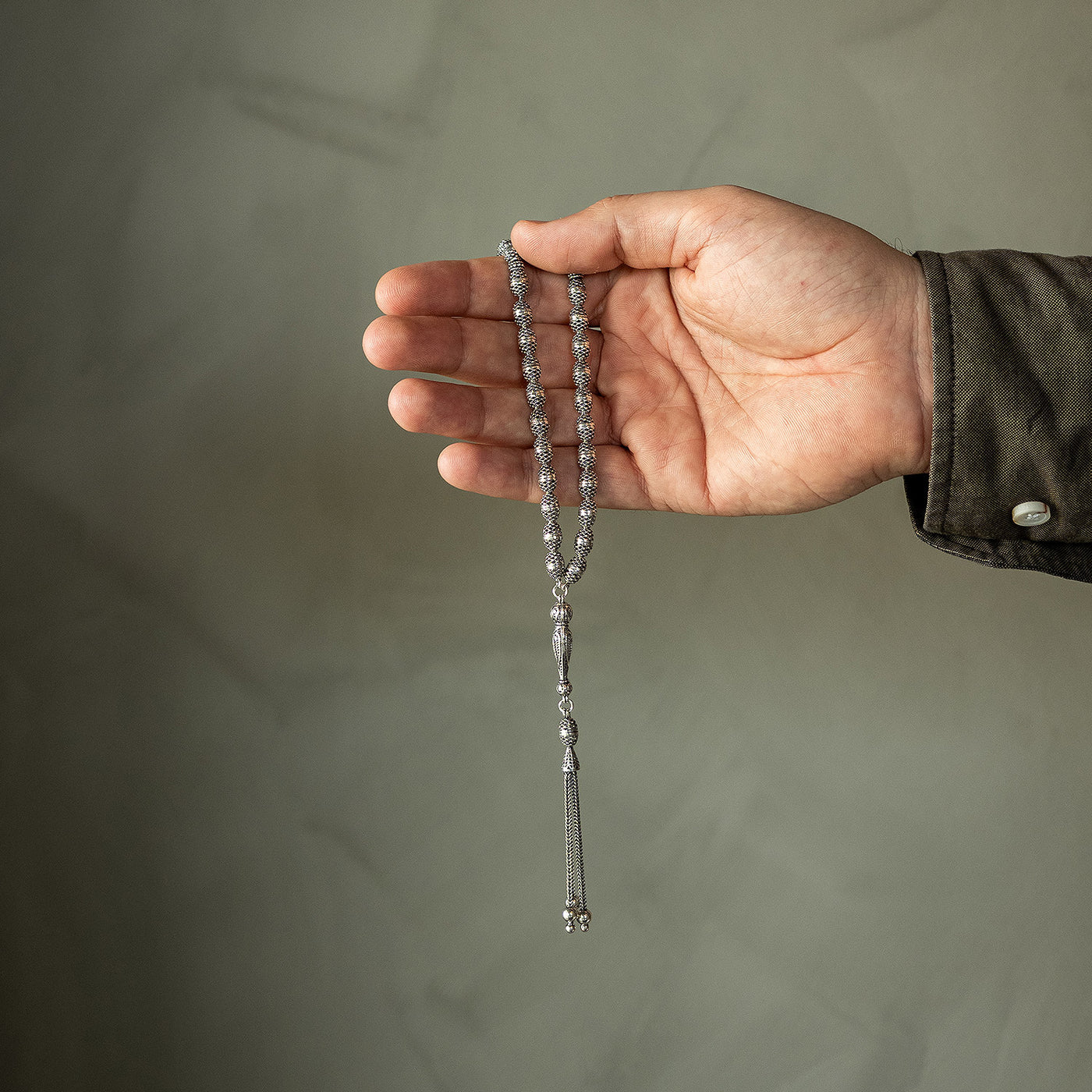 Ferman - Oksitli Füzyon Gümüş Tesbih - WATE023