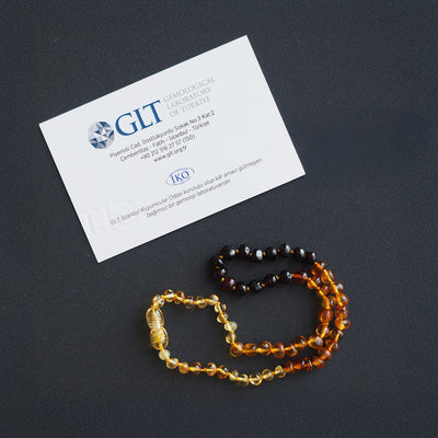 Doğal Kehribar Çocuk Kolyesi - WAMT053