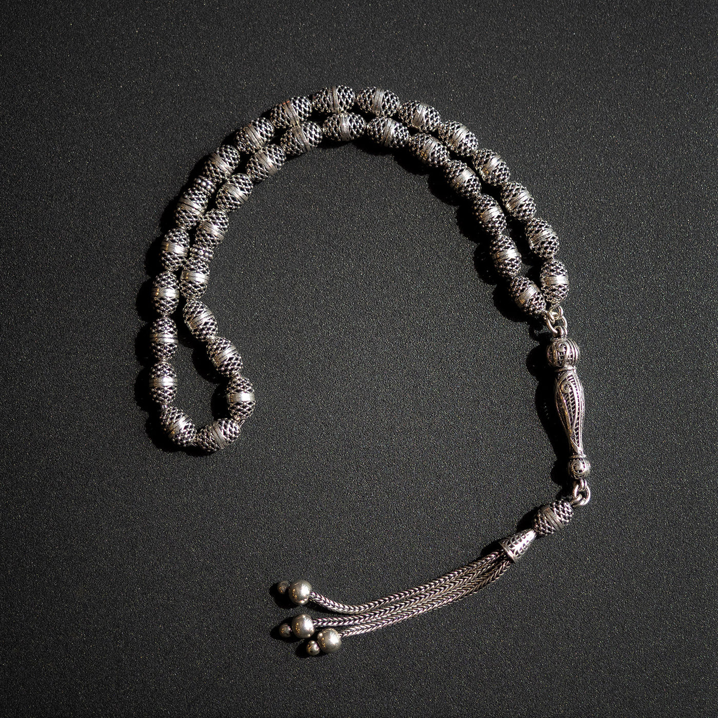 Ferman - Oksitli Füzyon Gümüş Tesbih - WATE023