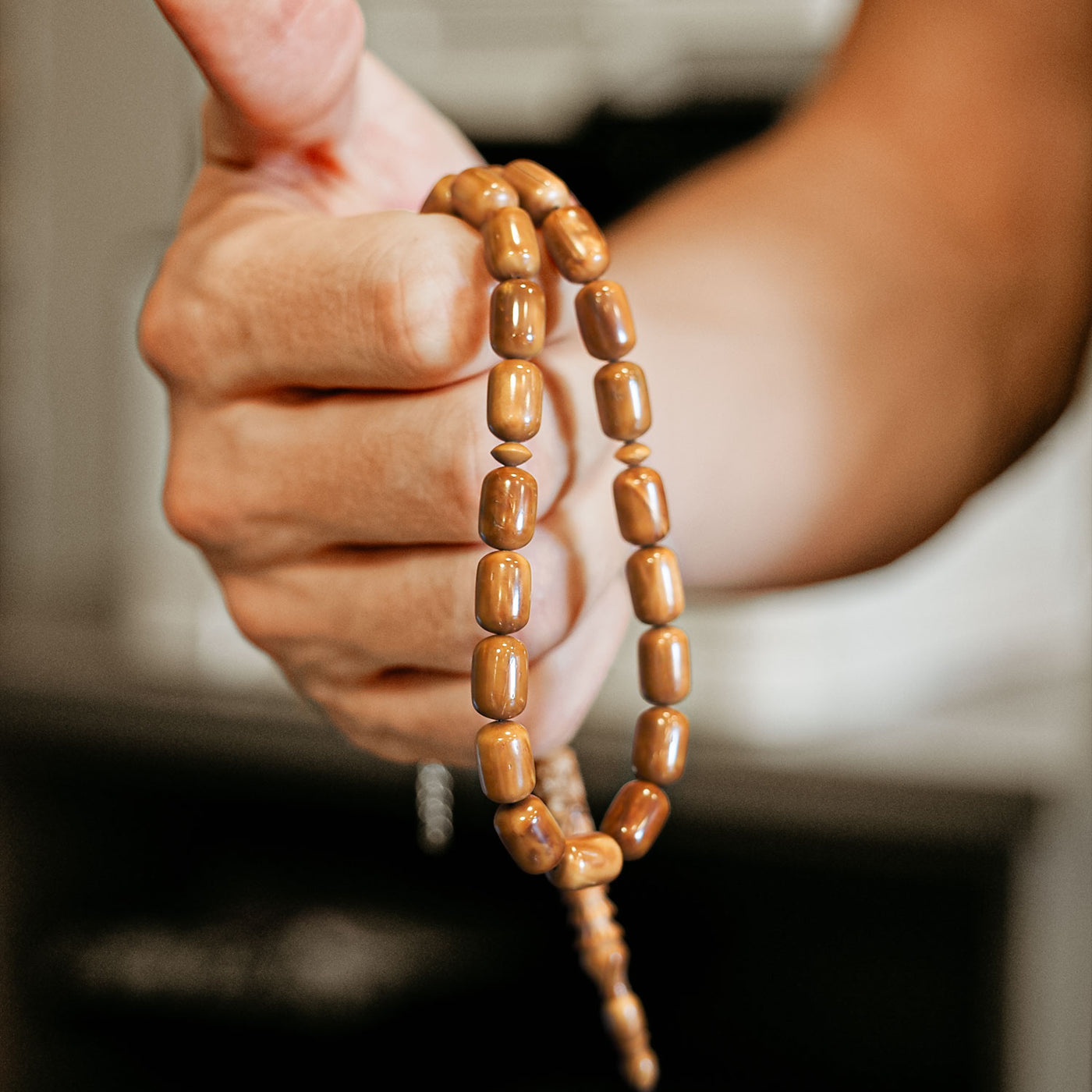 Özel İmameli Nakkaşlı Kuka Tesbih - WATD075