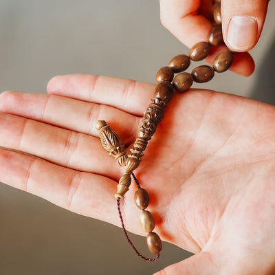 Özel İmameli Nakkaşlı Kuka Tesbih - WATD076