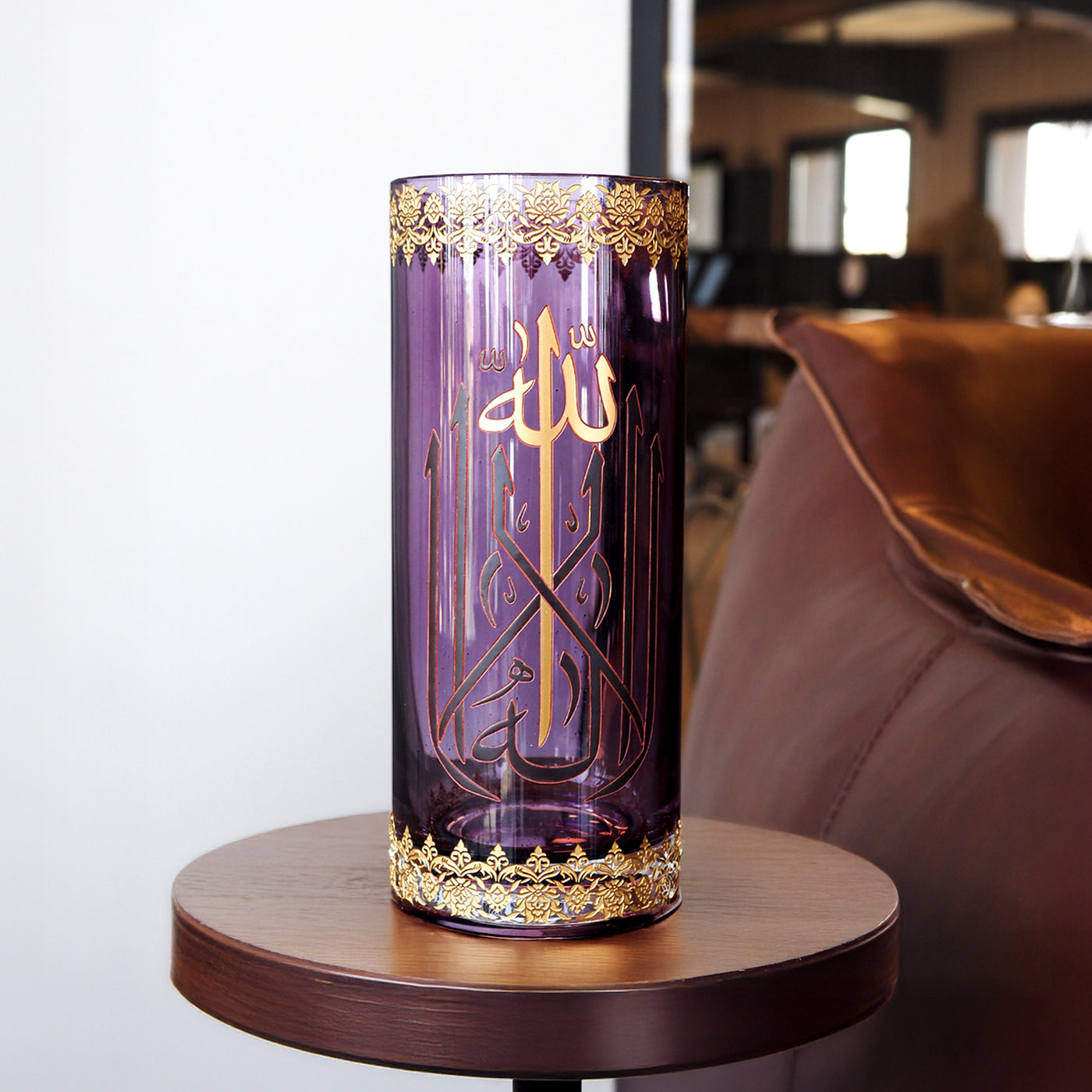 Binnur Cam Vazo Mor - WAMC004