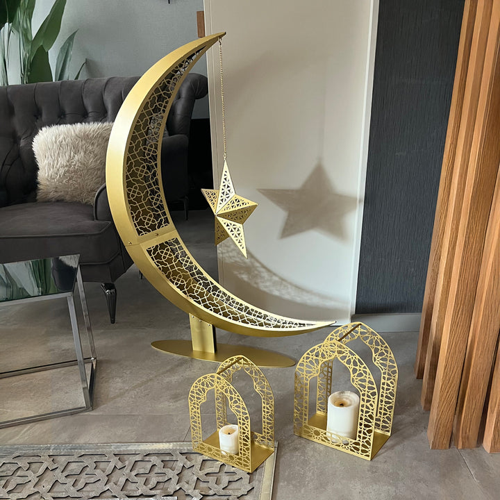 3 Boyutlu Metal Ramazan Hilali - WAMH110