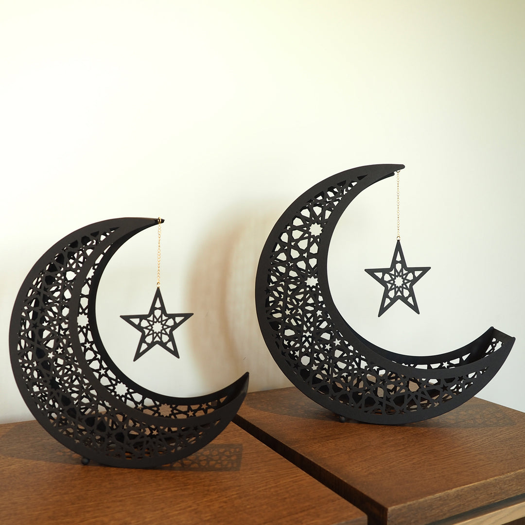 2’li Metal Hilal Ramazan Dekoru - WAMH106