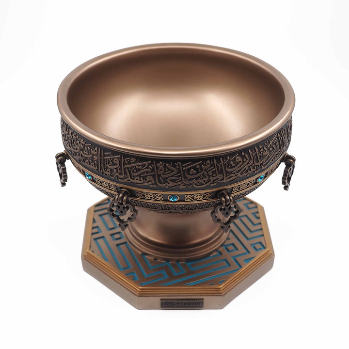 Hat Motifli Bereket Kasesi - WAAH188