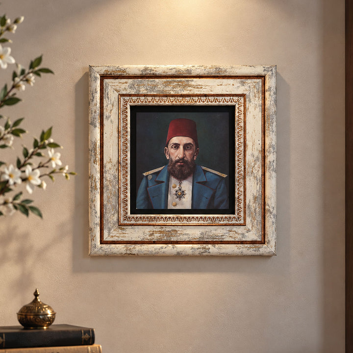 II. Abdülhamid Doğal Taş Duvar Tablosu – WAAH410