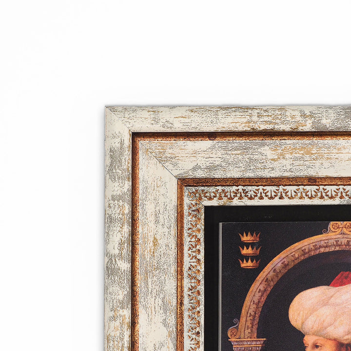 Fatih Sultan Mehmed Doğal Taş Duvar Tablosu – WAAH433