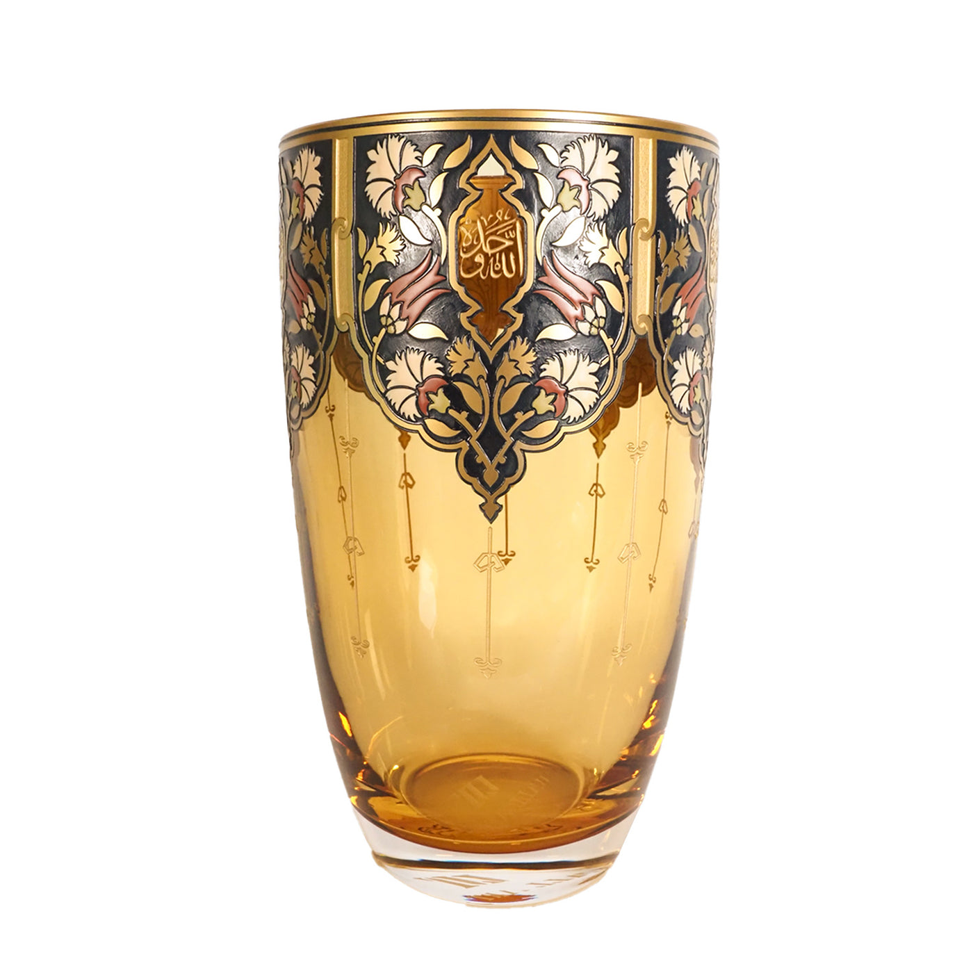 Mürüvvet Cam Vazo Amber - WAMC011