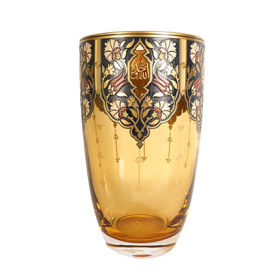 Mürüvvet Cam Vazo Amber - WAMC011