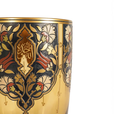 Mürüvvet Cam Vazo Amber - WAMC011