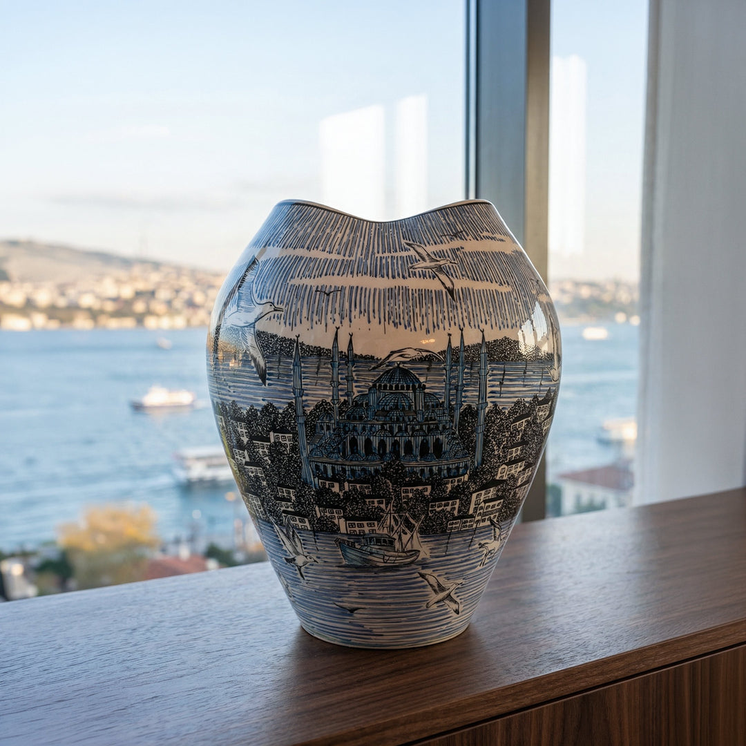 Serencam İstanbul Seramik Vazo – WAMC033