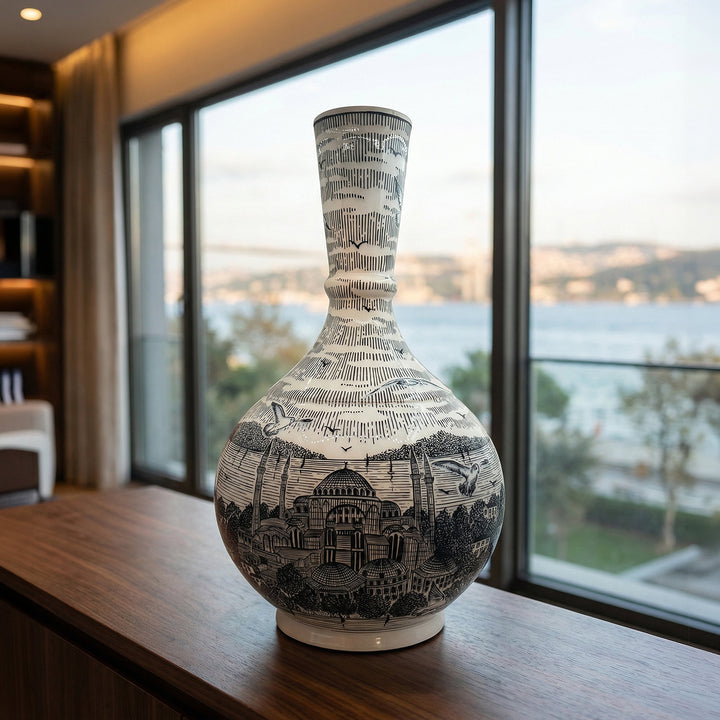 Miras İstanbul Seramik Vazo – WAMC034