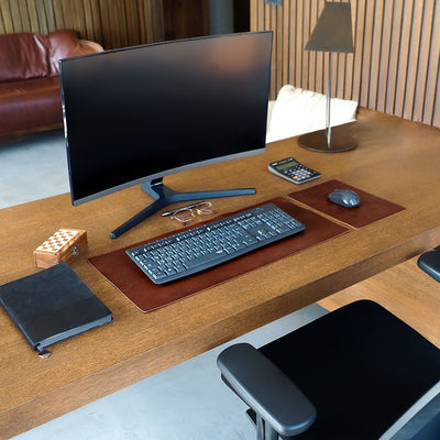 Deri Masa Matı & Mouse Pad Seti (Çizilmez Deri) - WAD010