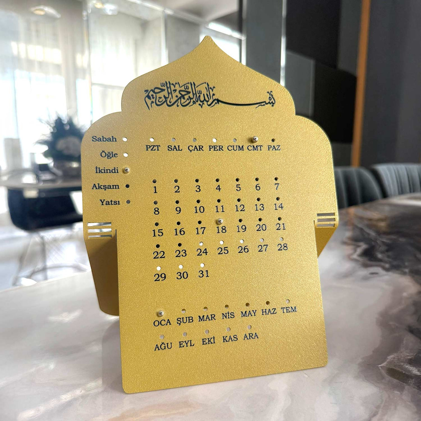 Günlük İslami Masa Takvimi - WAMH201