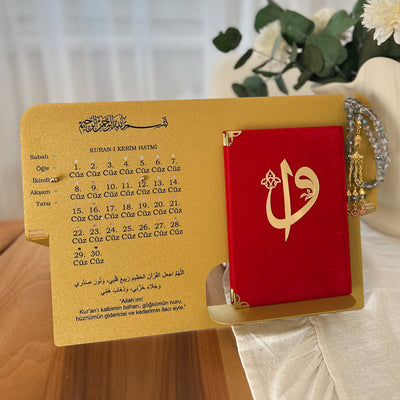 Metal Cüz İlerleme Takibi & Kur’an Standı - WAMH203