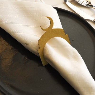 Hilal Metal Peçetelik (12'li Set) - WAMH204