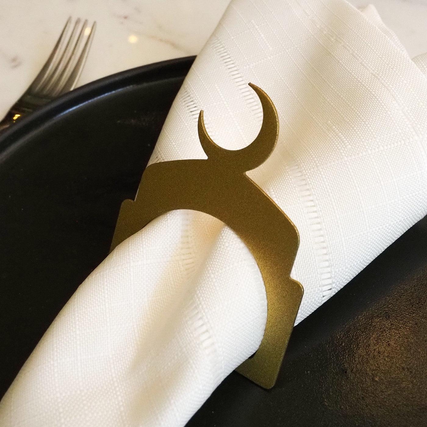 Hilal Metal Peçetelik (12'li Set) - WAMH204