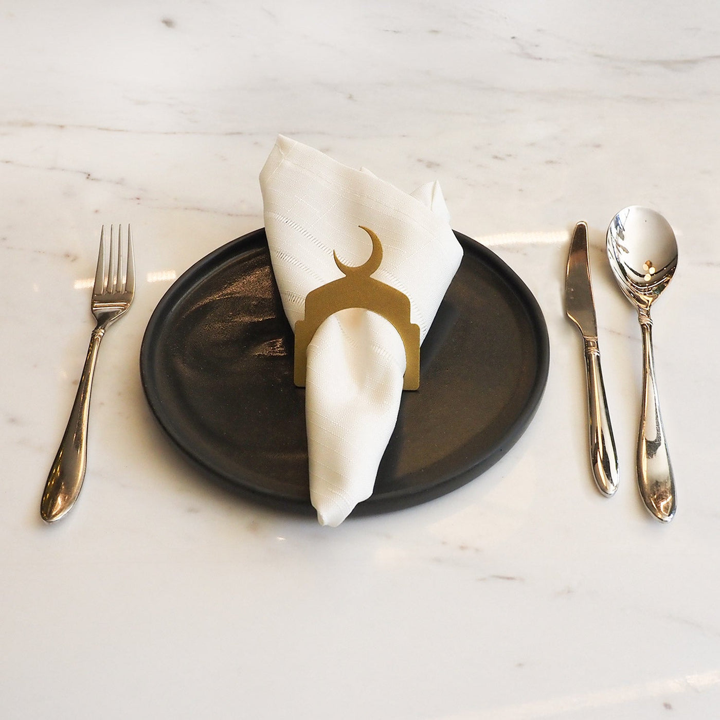 Hilal Metal Peçetelik (12'li Set) - WAMH204