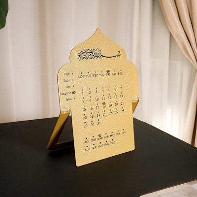 Günlük İslami Masa Takvimi (İngilizce) - WAMH206