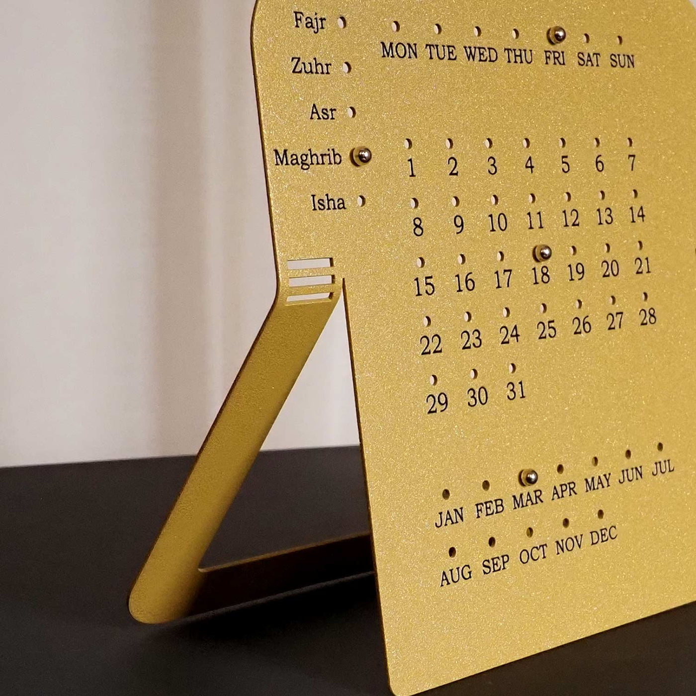 Günlük İslami Masa Takvimi (İngilizce) - WAMH206