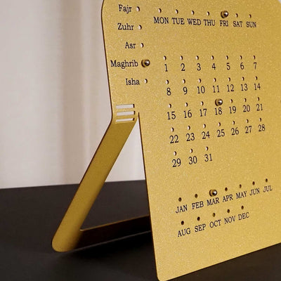 Günlük İslami Masa Takvimi (İngilizce) - WAMH206