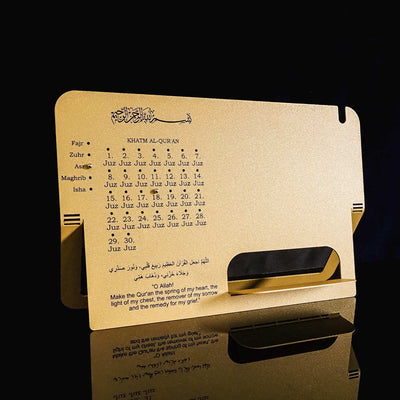 Cüz İlerleme Takibi & Kur’an Standı (İngilizce) - WAMH207