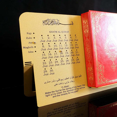 Cüz İlerleme Takibi & Kur’an Standı (İngilizce) - WAMH207