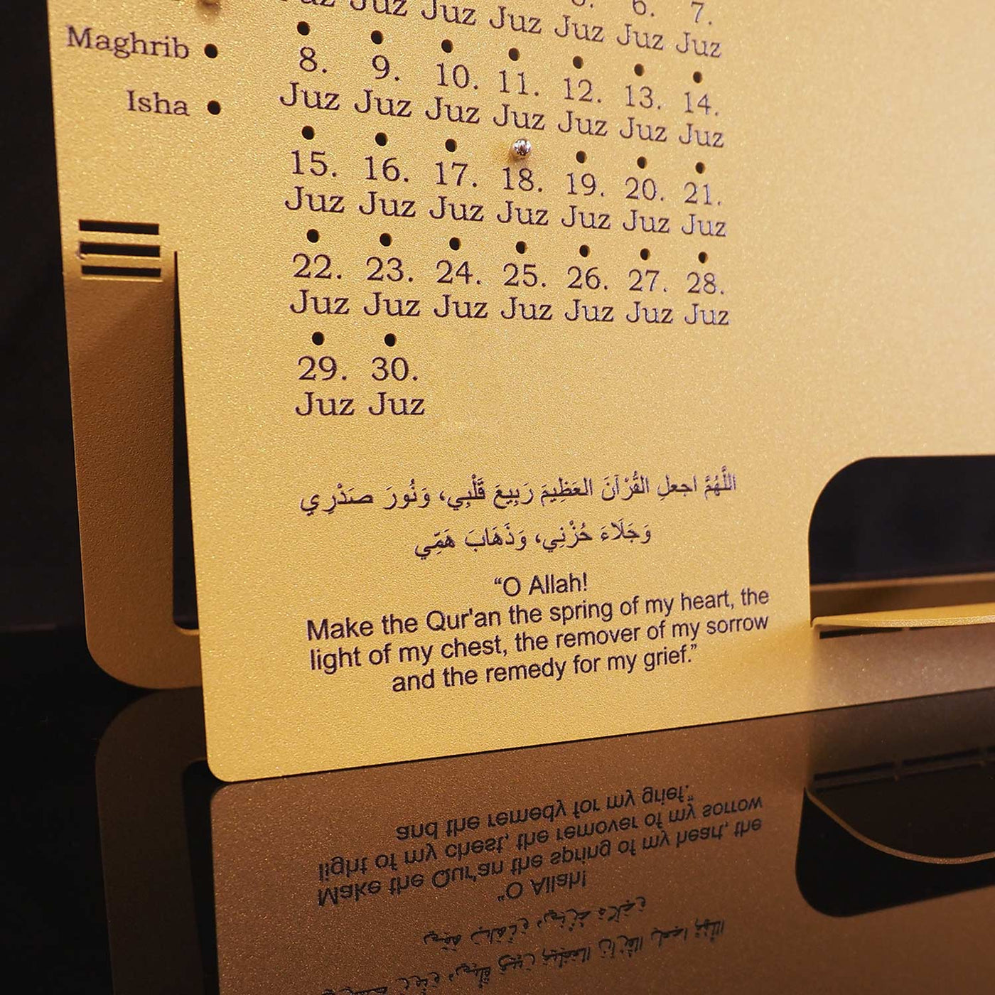 Cüz İlerleme Takibi & Kur’an Standı (İngilizce) - WAMH207