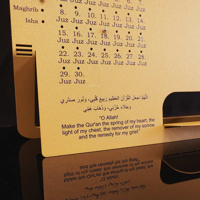 Cüz İlerleme Takibi & Kur’an Standı (İngilizce) - WAMH207