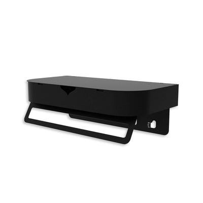 Sefa - Aynalı Metal Duvar Rafı ve Askılık - WAMH209