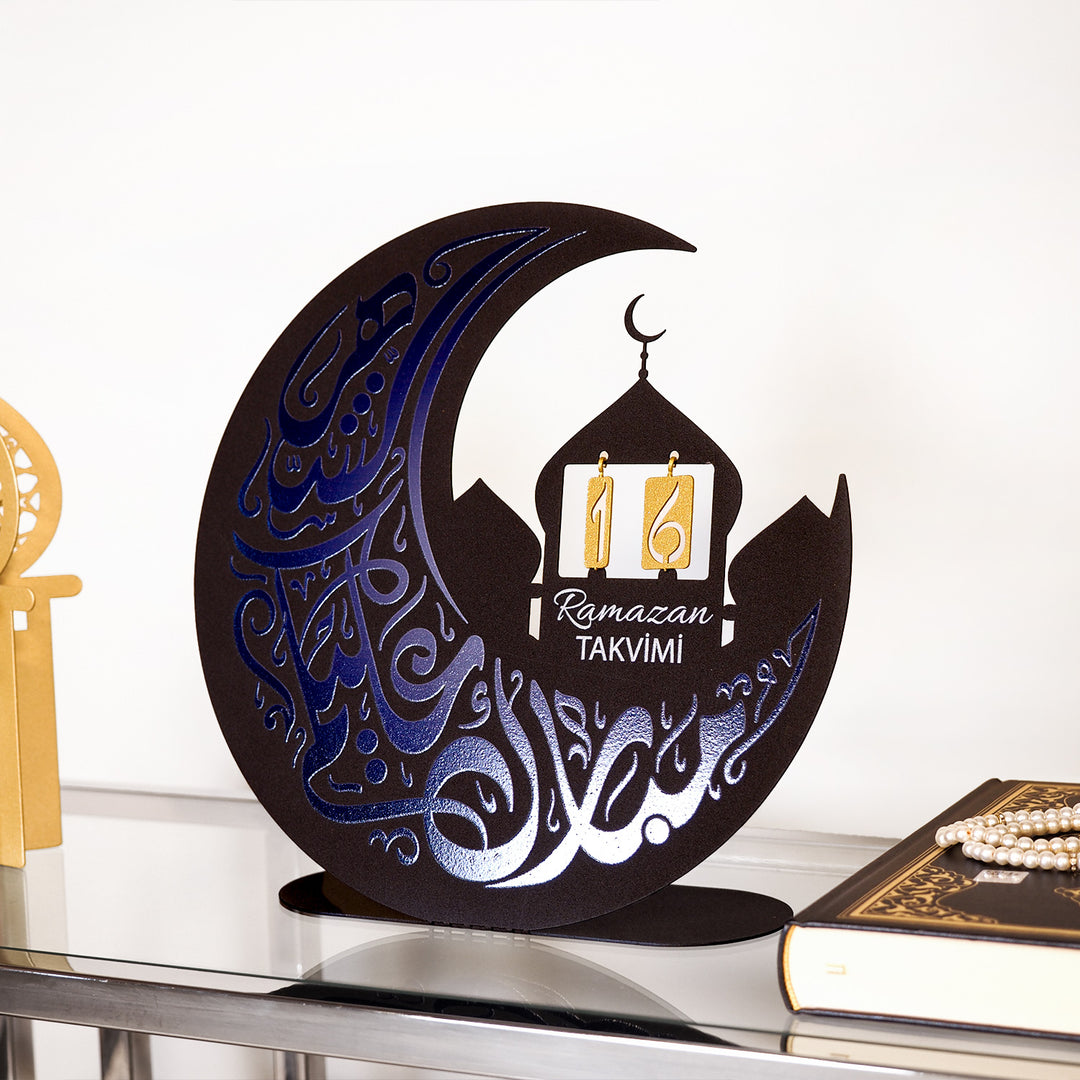 Metal Masaüstü Ramazan Takvimi - WAMH218