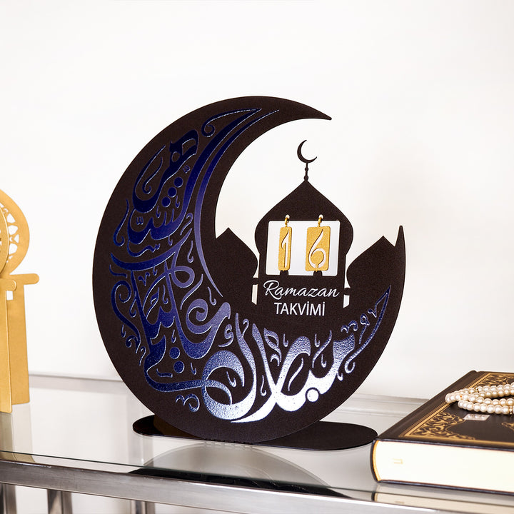 Metal Masaüstü Ramazan Takvimi - WAMH218