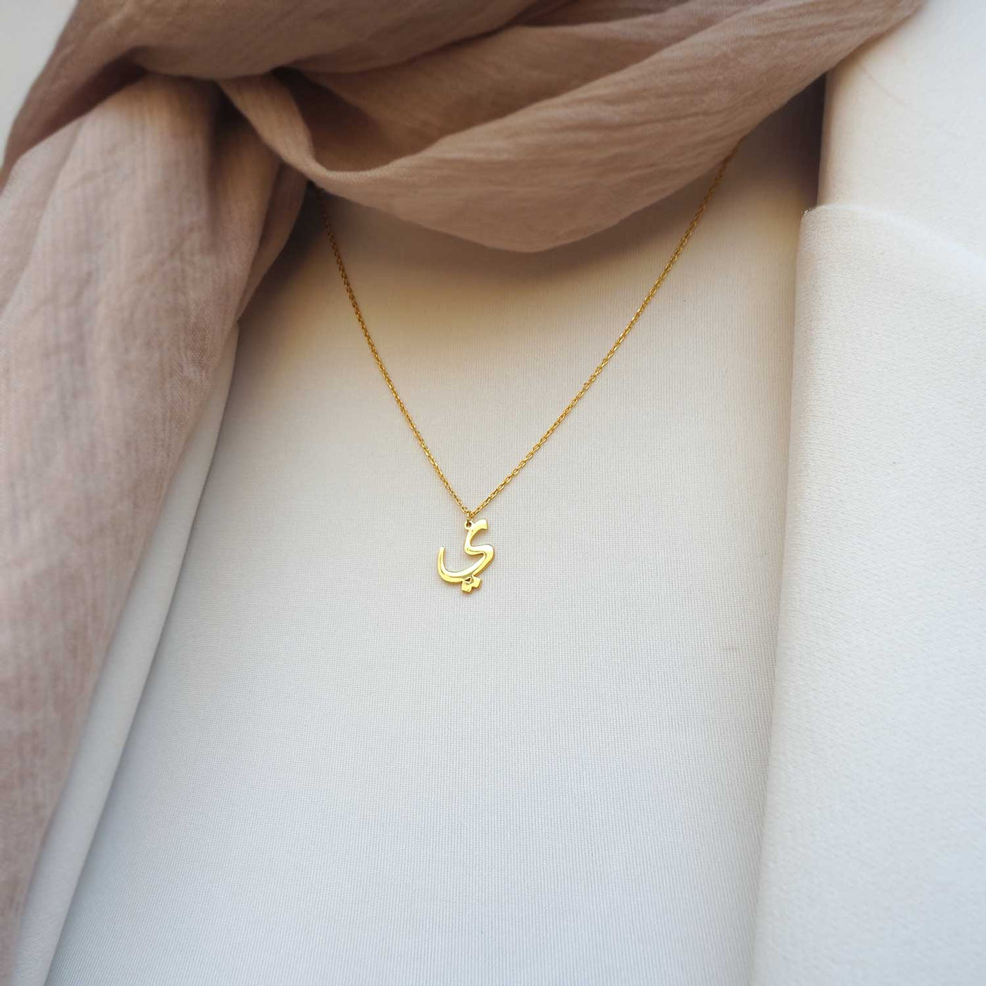 Kişiye Özel Harfli Gümüş Kolye (Altın Kaplama) - WAMT017