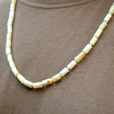 Doğal Kehribar Erkek Kolyesi  - WAMT030