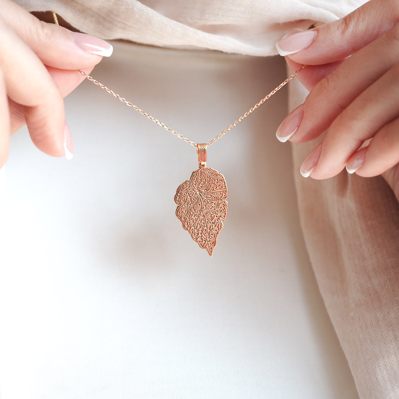 Ayetel Kürsi Yazılı Gümüş Kolye - WAMT039