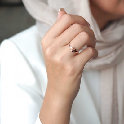 Kişiye Özel İsimli Gümüş Yüzük (Ayarlanabilir Ölçü) - WAMT044