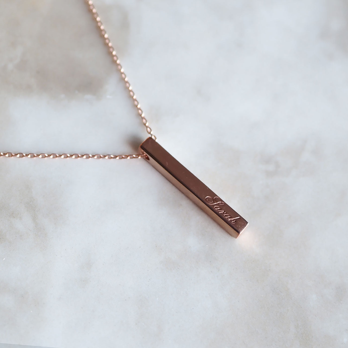 Kişiye Özel İsimli Gümüş Kolye - WAMT072