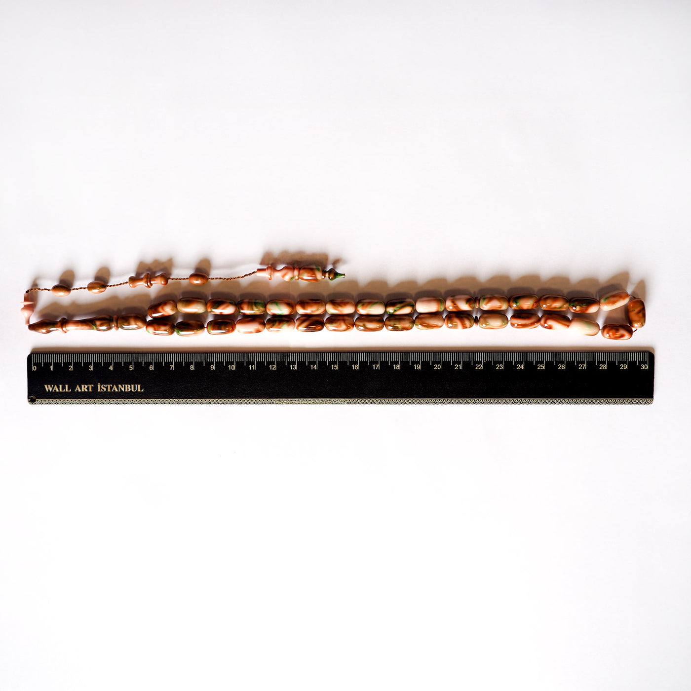 Usta İşçilikli Özel Döküm Sıkma Kehribar Tesbih – WATD004