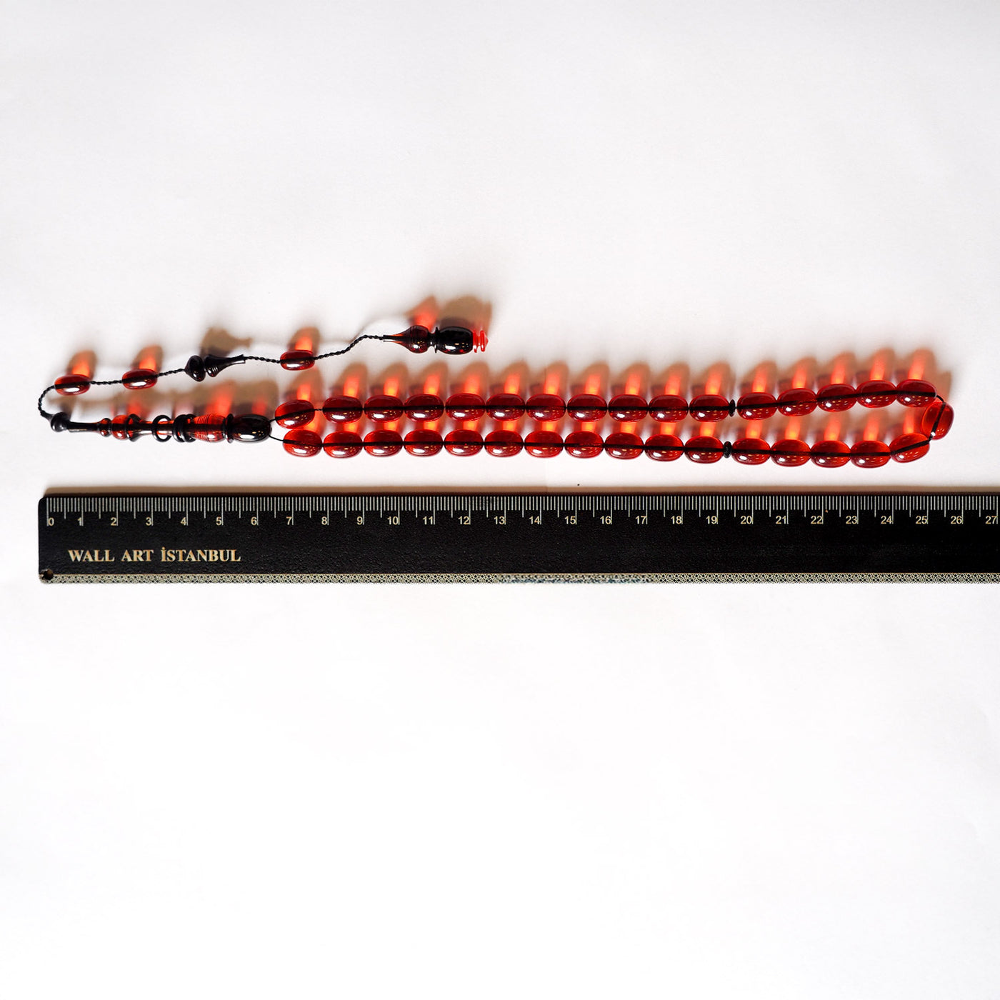 Usta İşçilikli Özel Döküm Sıkma Kehribar Tesbih – WATD007