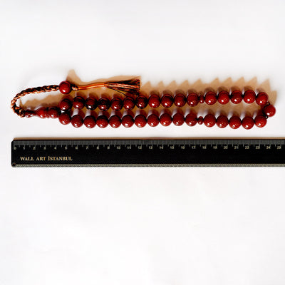 Sıkma Kehribar Tesbih (Fırınlanmış Arabic Model) - WATD031
