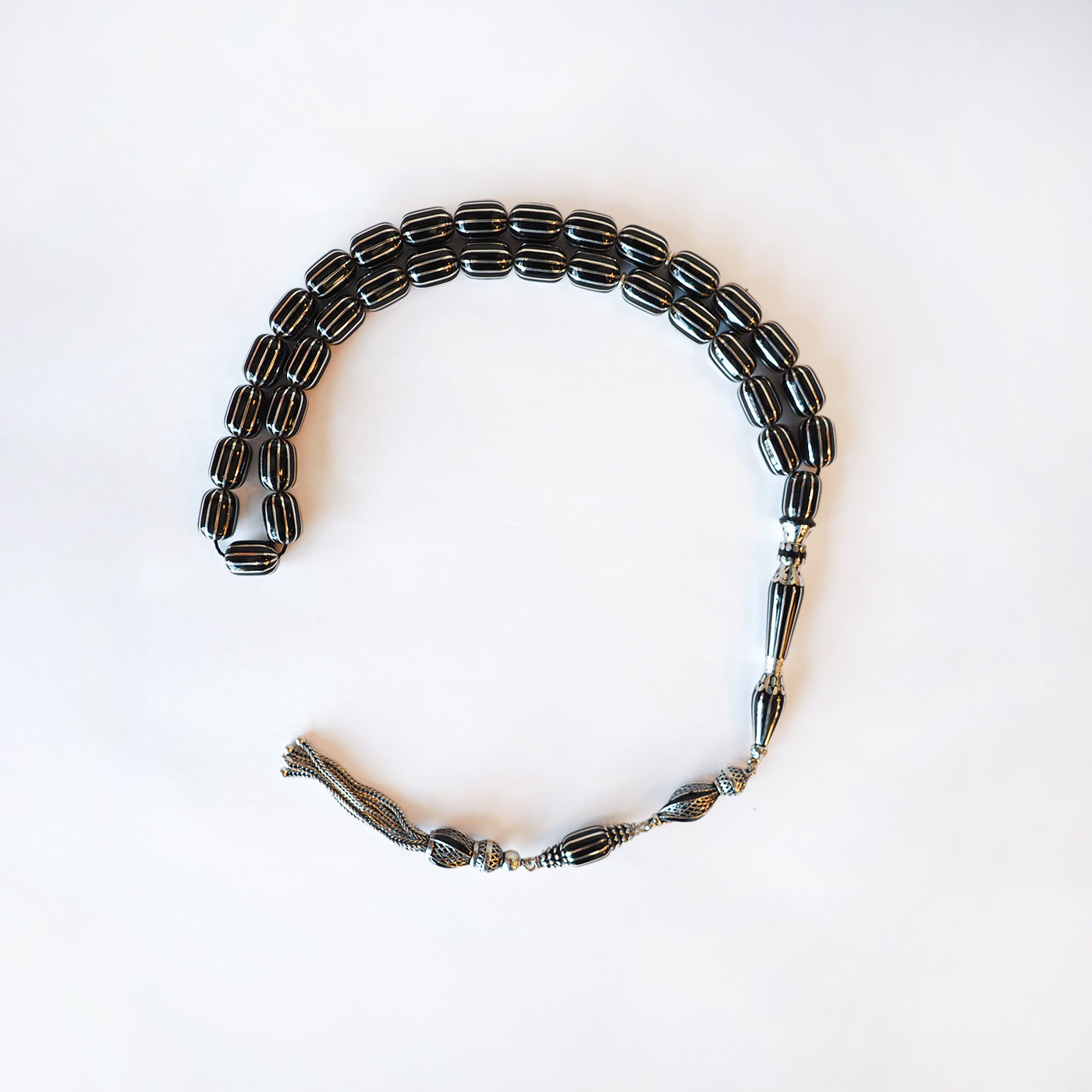 12'li Yarma Oltu Taşı Tesbih - Usta İşçilikli - WATD100