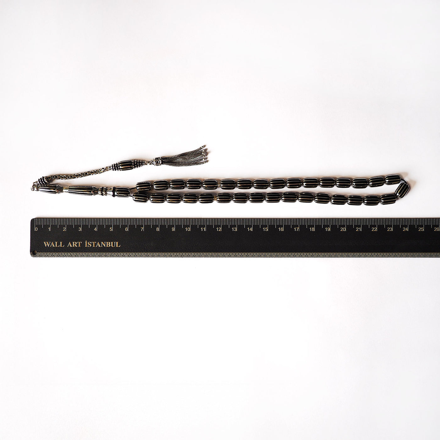 12'li Yarma Oltu Taşı Tesbih - Usta İşçilikli - WATD101