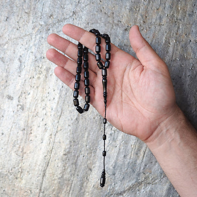 Oltu Taşı Usta İşi Tesbih - WATD102