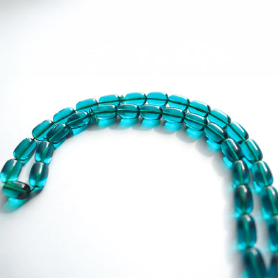 Gümüş İmameli Ateş Sıkma Kehribar Tesbih - WATD115