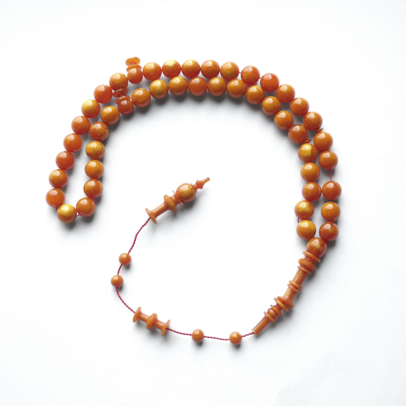 Usta İşçilikli 45 Taneli Küre Kesim Sistemli Katalin Tesbih - WATD134