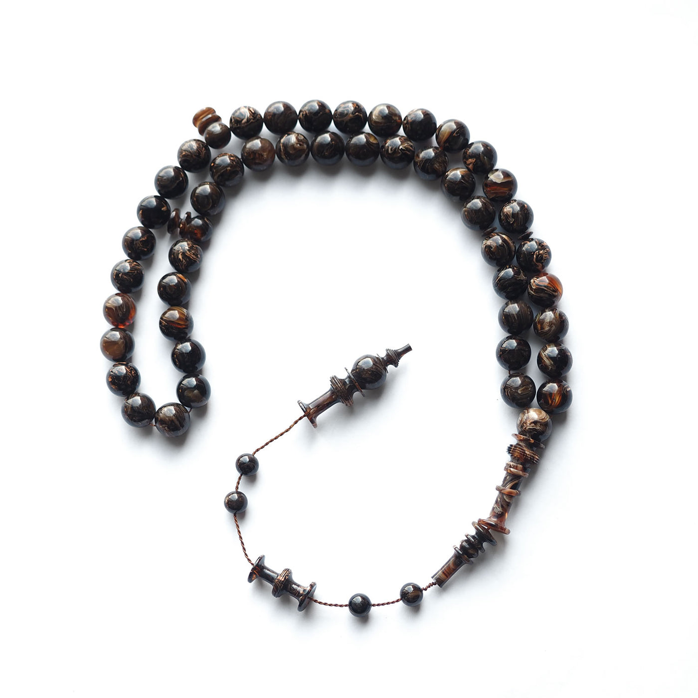 Usta İşçilikli 45 Taneli Küre Kesim Sistemli Katalin Tesbih - WATD135