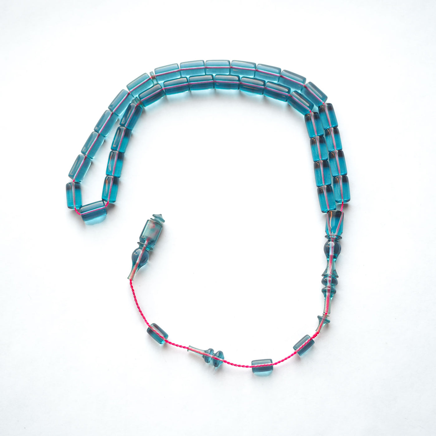 Usta İşçilikli Ateş Sıkma Kehribar Sistemli Tesbih - WATD142