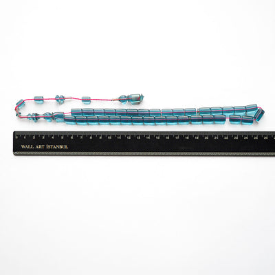 Usta İşçilikli Ateş Sıkma Kehribar Sistemli Tesbih - WATD142